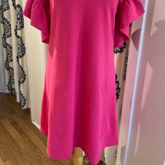 Duffield Lane Cora Dress: Raspberry - Picture 2 of 8